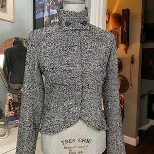 Vintage Diane vonFurstenberg Military style jacket size 4